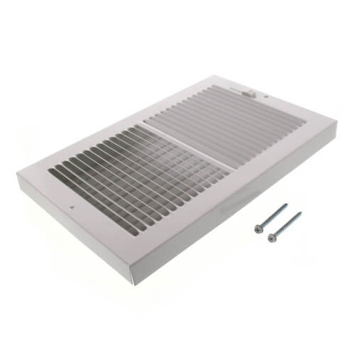 HART & COOLEY Hart & Cooley 10881 10 x 6 White Baseboard Register 664 Series