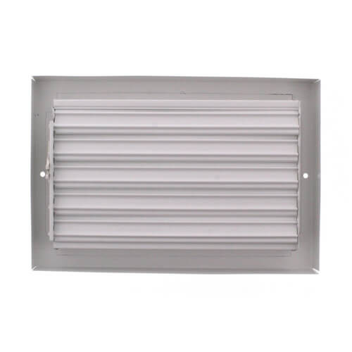 HART & COOLEY Hart & Cooley 10881 10 x 6 White Baseboard Register 664 Series