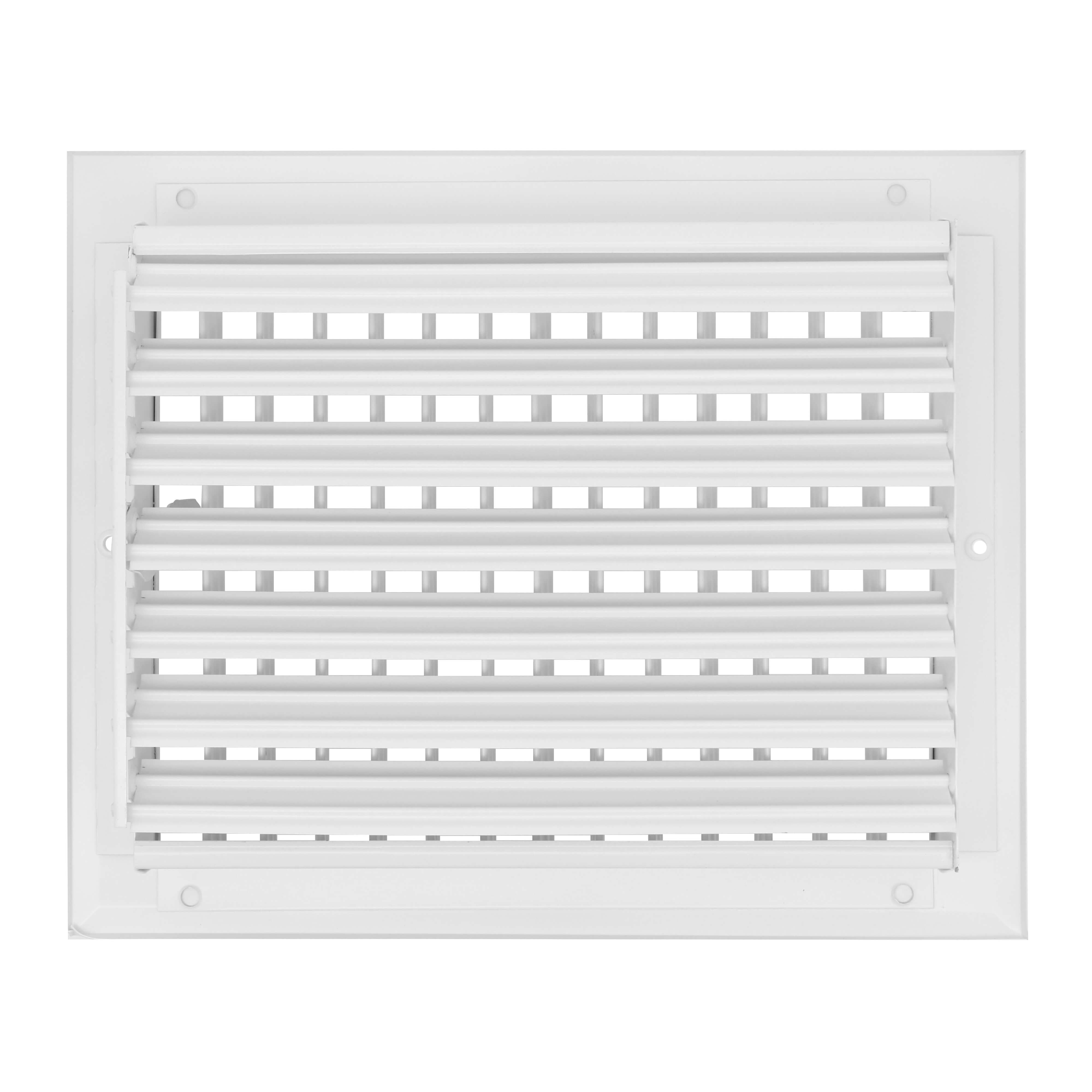 HART & COOLEY Hart & Cooley 22448 10 x 8 A618MS Series White Sidewall/Ceiling Register