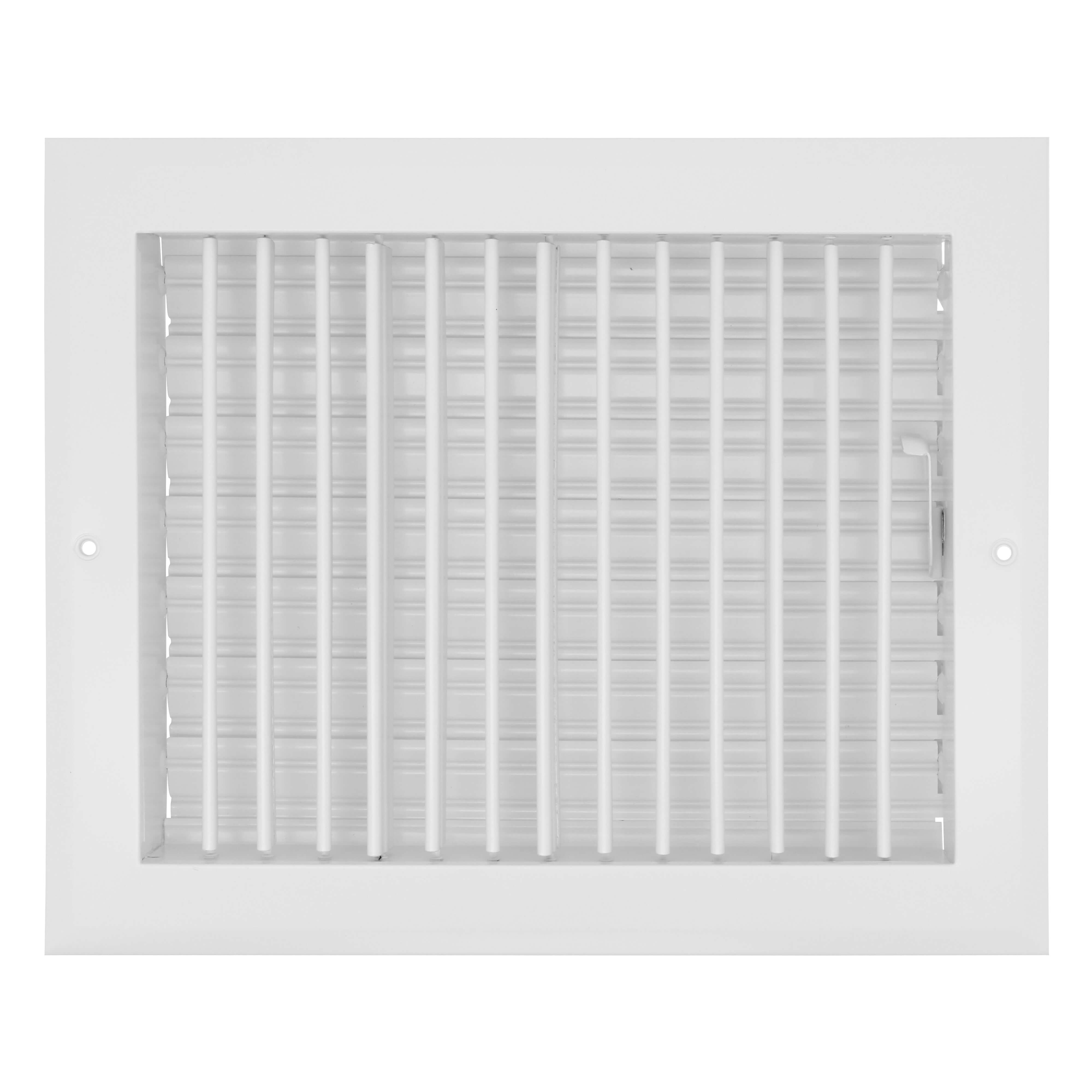 HART & COOLEY Hart & Cooley 22448 10 x 8 A618MS Series White Sidewall/Ceiling Register