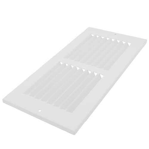 HART & COOLEY Hart & Cooley 43307 10 x 4 Wall Opening Size White Sidewall/Ceiling Return Air Grille Replacement MPN
