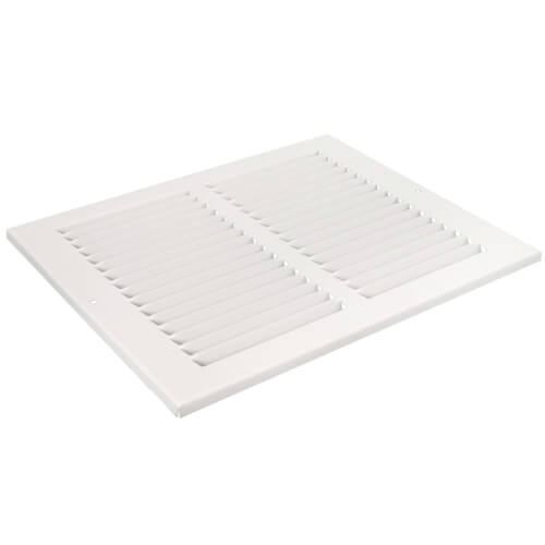 HART & COOLEY Hart & Cooley 43309 10 x 8 Wall Opening Size White Sidewall/Ceiling Return Air Grille
