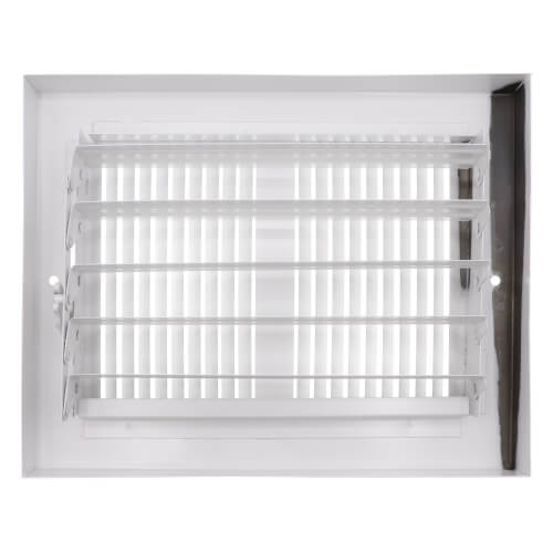 HART & COOLEY Hart & Cooley 10880 8 x 6 White Baseboard Register (664 Series)