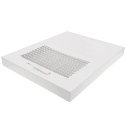 HART & COOLEY Hart & Cooley 10880 8 x 6 White Baseboard Register (664 Series)