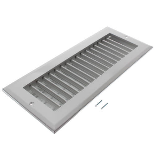 HART & COOLEY Hart & Cooley 22450 A618MS 12 x 4 White Sidewall/Ceiling Register