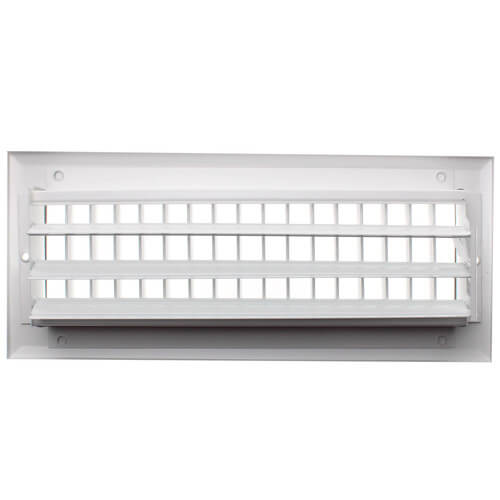 HART & COOLEY Hart & Cooley 22450 A618MS 12 x 4 White Sidewall/Ceiling Register