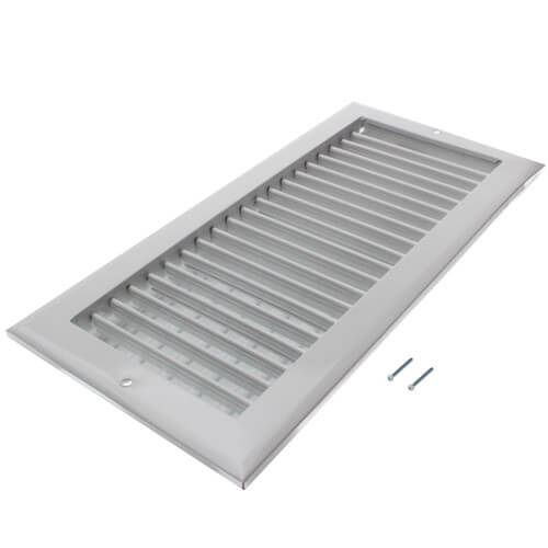 HART & COOLEY Hart & Cooley 22458 14 x 6 White Sidewall/Ceiling Register (A618MS Series)