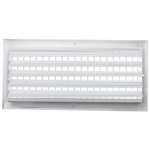 HART & COOLEY Hart & Cooley 22458 14 x 6 White Sidewall/Ceiling Register (A618MS Series)