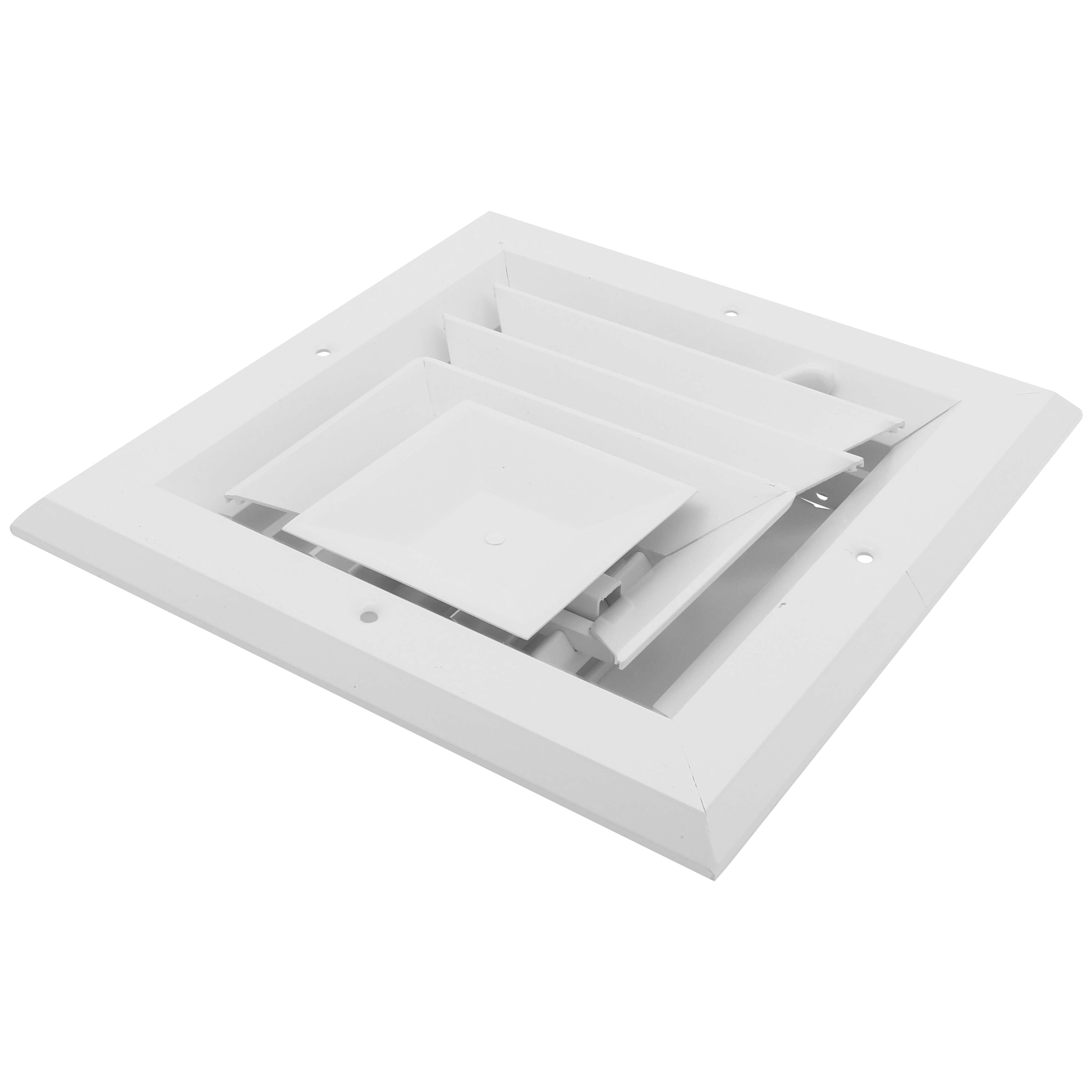 HART & COOLEY Hart & Cooley 50710 6 x 6 White Ceiling Diffuser