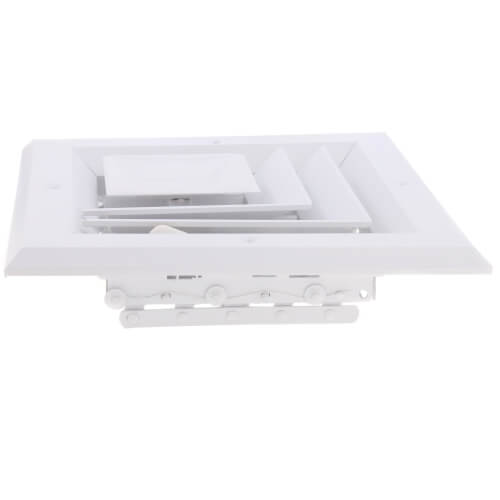 HART & COOLEY Hart & Cooley 50720 6 x 6 (Wall Opening Size) White Ceiling Diffuser