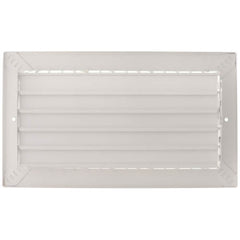 HART & COOLEY Hart & Cooley 75012 12 x 6 Wall Opening Size White Commercial Supply Register 821 Series