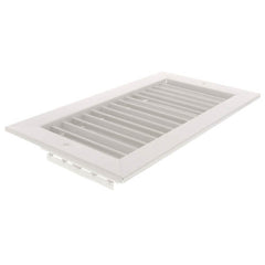 HART & COOLEY Hart & Cooley 75012 12 x 6 Wall Opening Size White Commercial Supply Register 821 Series