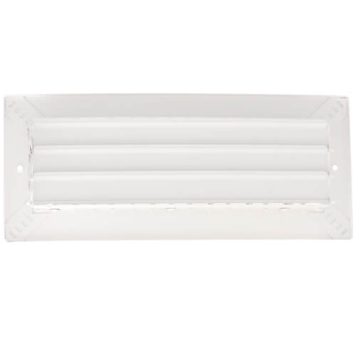 HART & COOLEY Hart & Cooley 75010 12 x 4 White Commercial Supply Register
