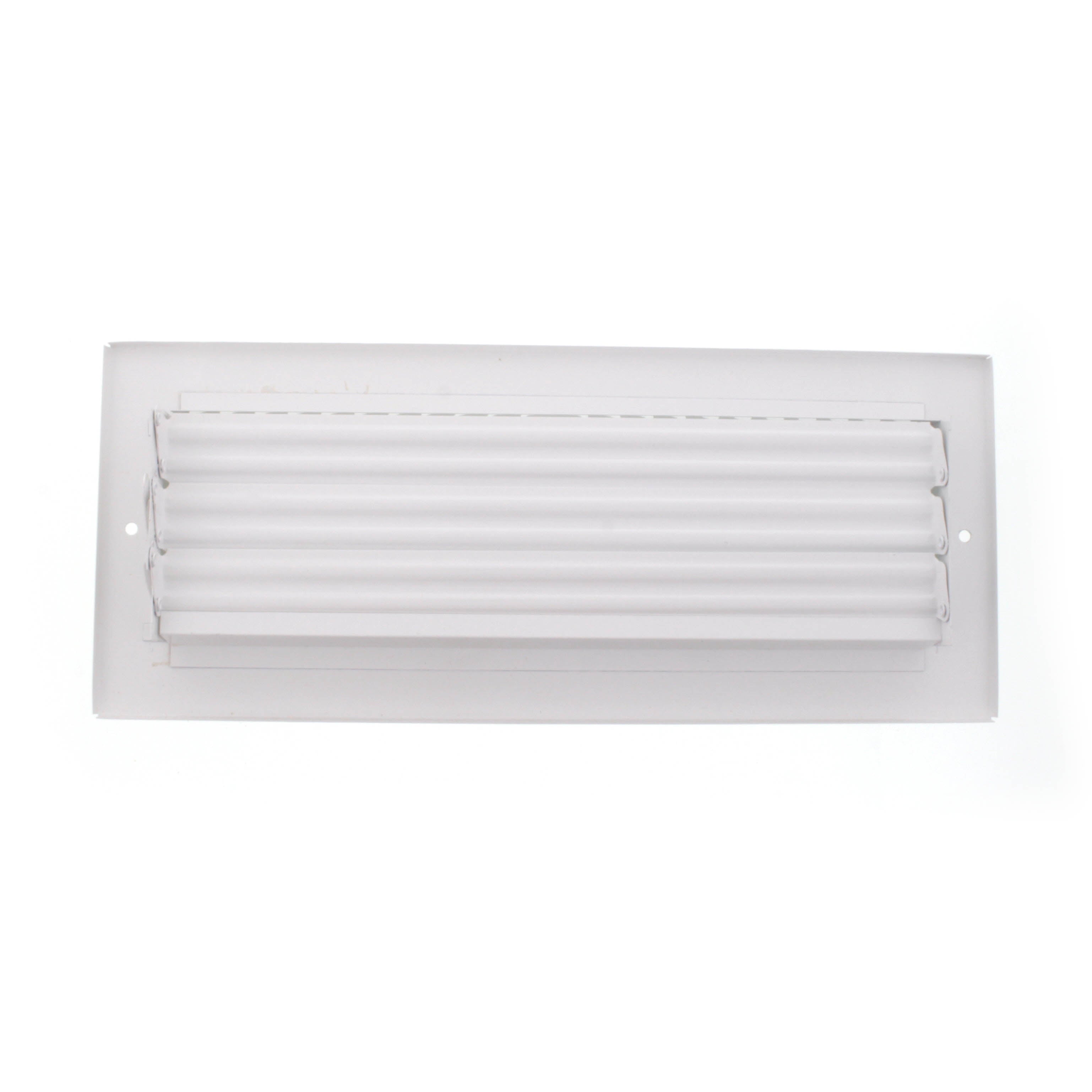 HART & COOLEY Hart & Cooley 703911 12 x 4 White Two-Way Steel Sidewall/Ceiling Register