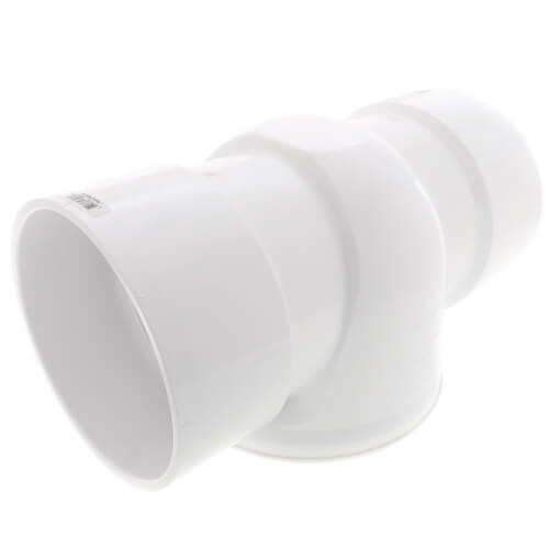 HOLDRITE Holdrite TRPVC6A 6 Testrite PVC DWV Test/Cleanout Tee with Plug