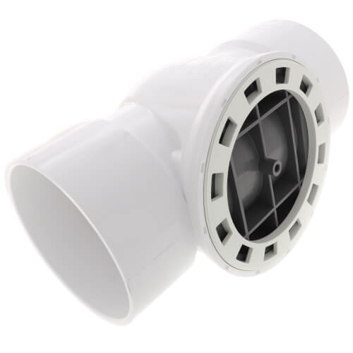 HOLDRITE Holdrite TRPVC6A 6 Testrite PVC DWV Test/Cleanout Tee with Plug