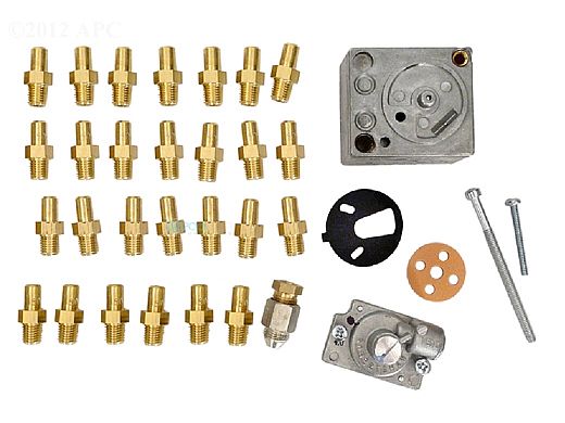 RAYPAK Raypak 010420F Atmospheric Conversion Kit 336A-406 Models | Propane to Natural MV Pilot