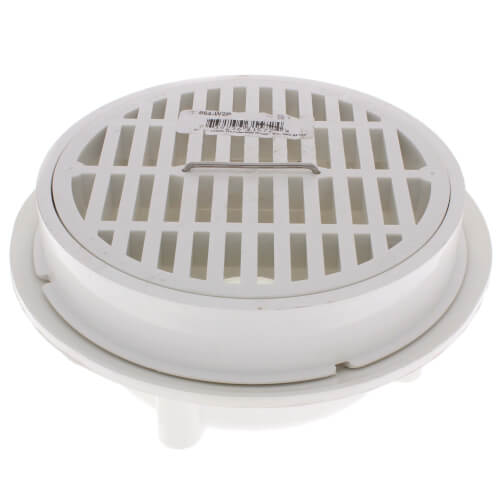SIOUX CHIEF Sioux Chief 864-W2P LittleMax 2 inch Round PVC Floor Sink, White