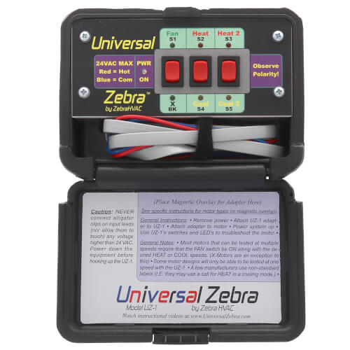 ZEBRA INSTRUMENTS Zebra Instruments UZ-1 Universal Zebra System - Basic ECM Troubleshooter