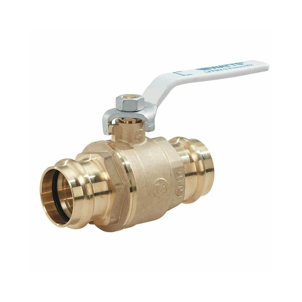WATTS Watts 88005494 LFFBV-3 Press-M2 Series 3/4 in. Brass Full Port Press 250# Ball Valve