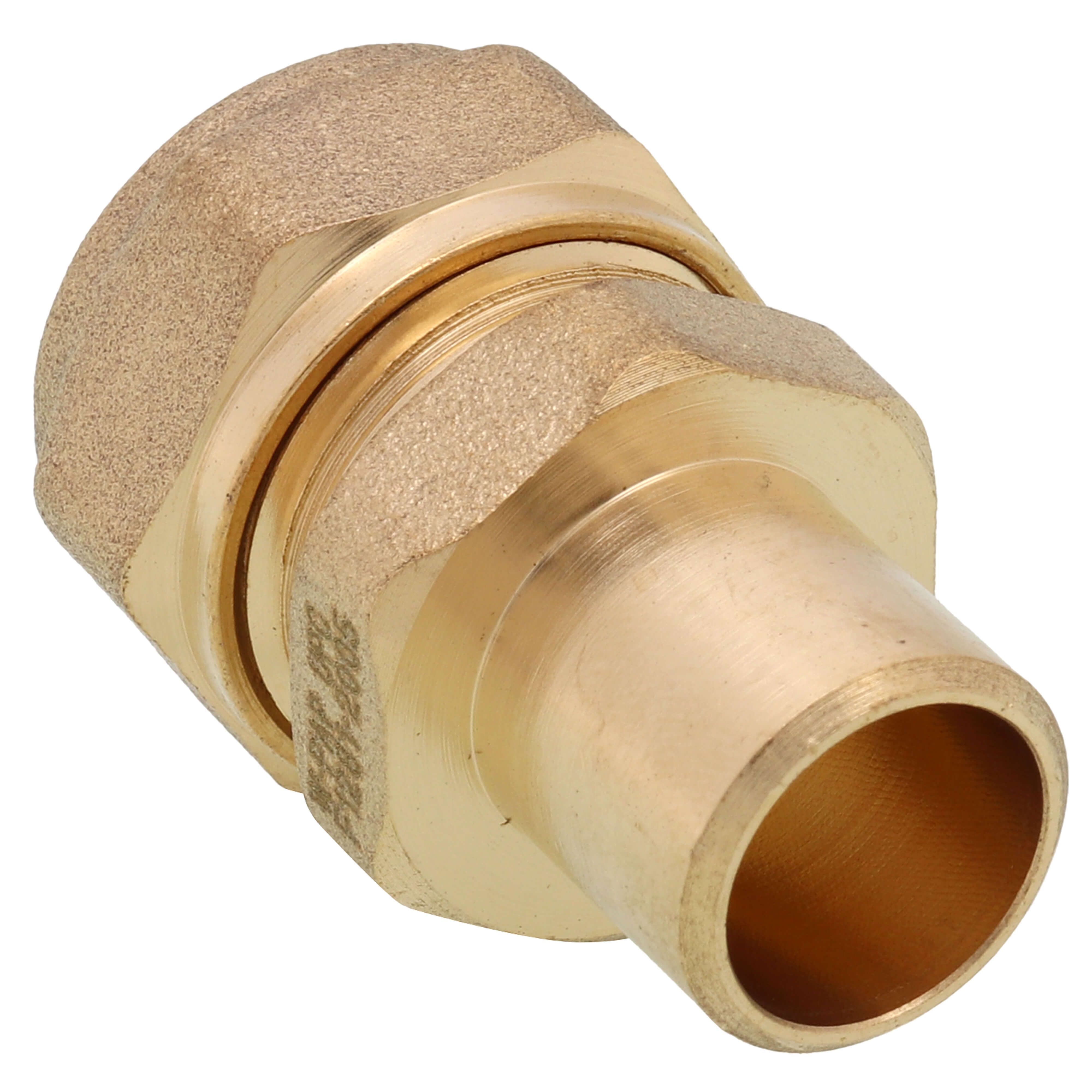 WATTS Watts 81010731 RadiantPEX-AL 1/2 in. Brass PEX Compression x 1/2 in. Male Sweat Adapter
