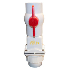 ZOELLER Zoeller 30-0100 - 1-1/2 Tri-Check PVC Check Valve W/ Ball Valve & Threaded Unions