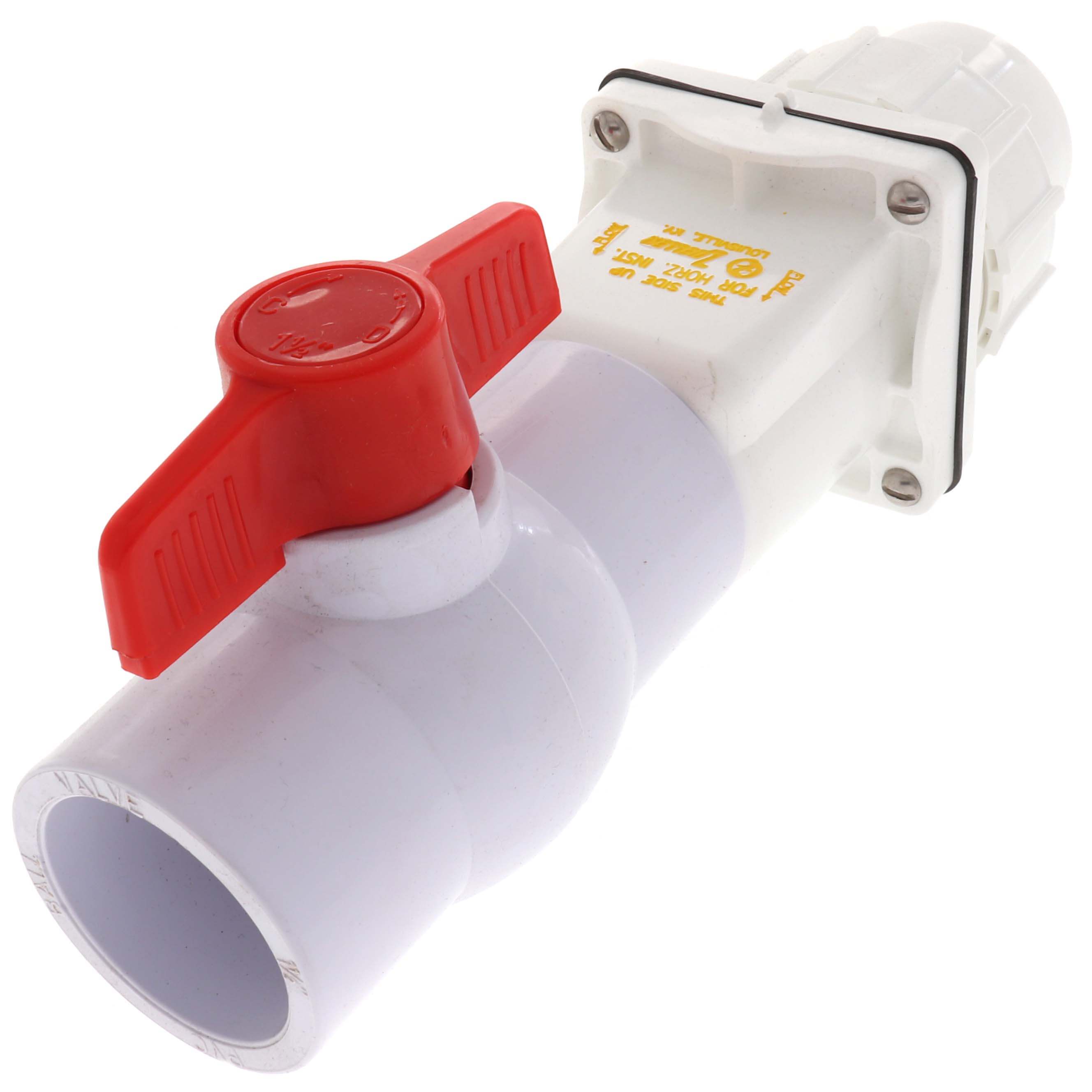 ZOELLER Zoeller 30-0100 - 1-1/2 Tri-Check PVC Check Valve W/ Ball Valve & Threaded Unions