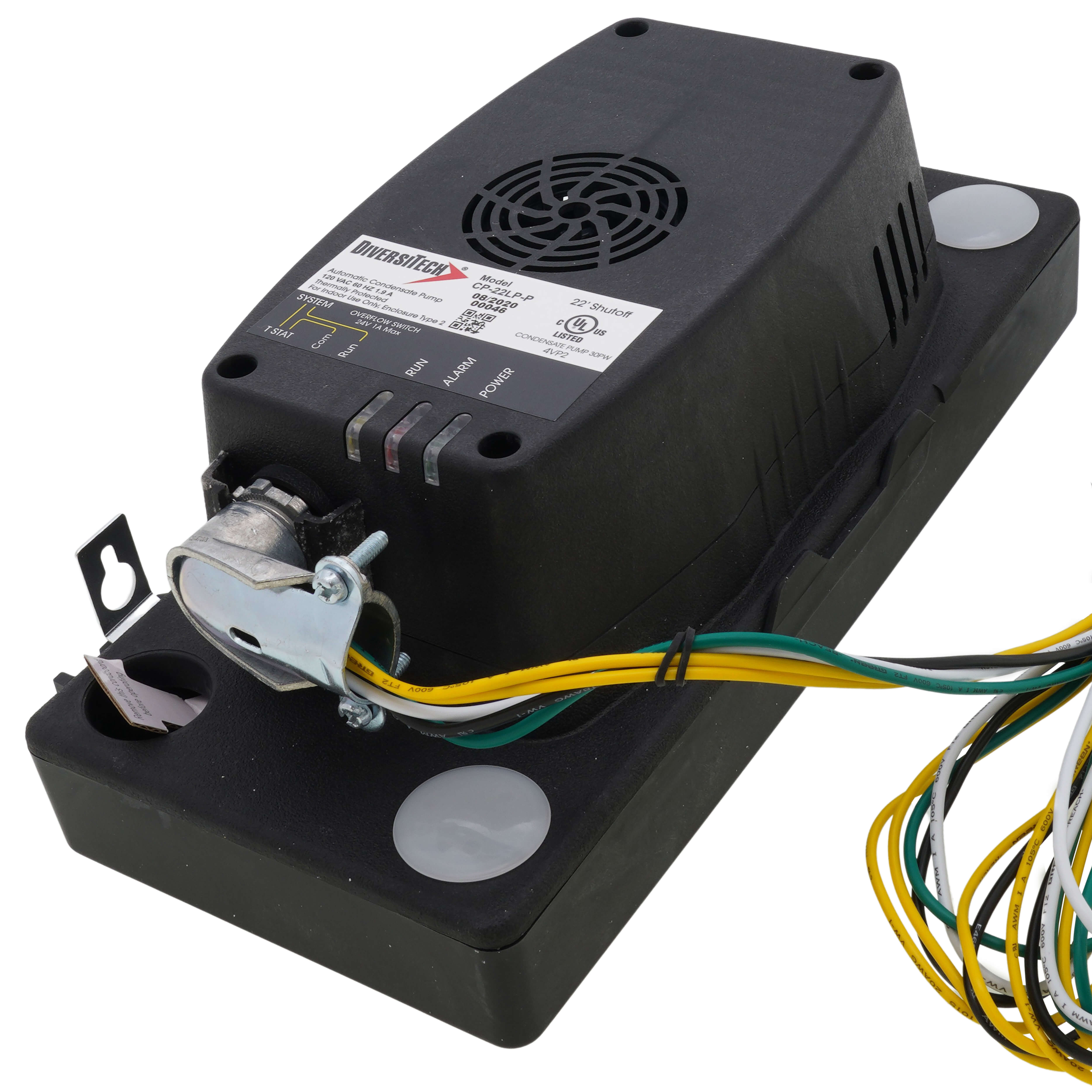 DIVERSITECH Diversitech CP-22LP-P Asurity Low Profile Condensate Pump 120V