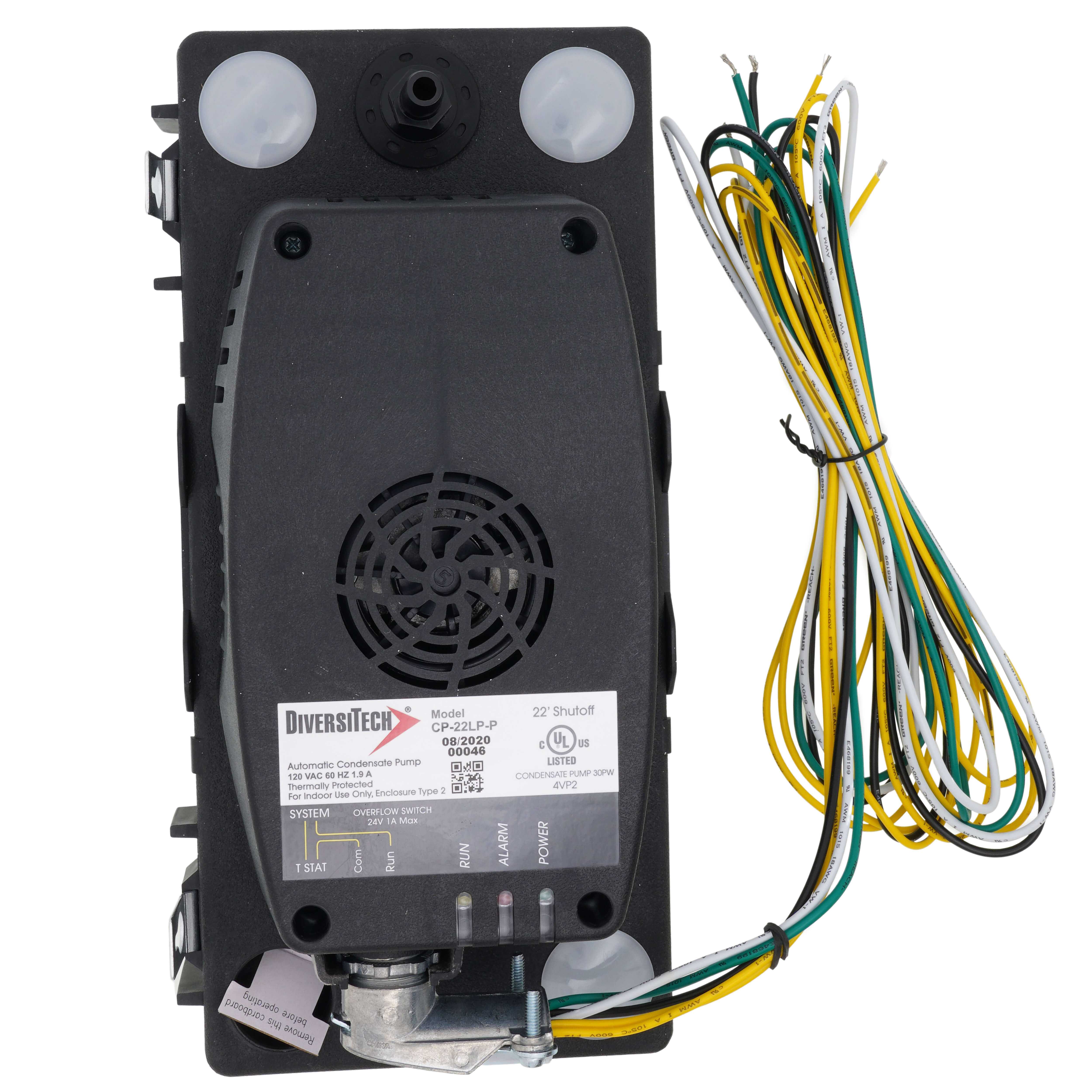 DIVERSITECH Diversitech CP-22LP-P Asurity Low Profile Condensate Pump 120V