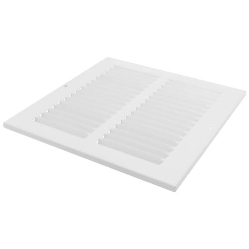 HART & COOLEY Hart & Cooley 43305 8 x 8 White Sidewall/Ceiling Return Air Grille