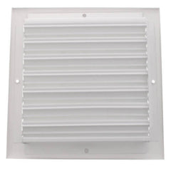 Hart & Cooley 26815 8 x 8 Wall Opening Size White Sidewall/Ceiling Register A618MS Series