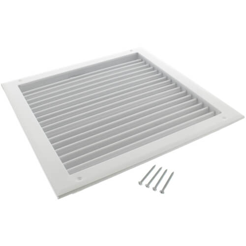 HART & COOLEY Hart & Cooley 26819 A618MS 12 x 12 White Sidewall/Ceiling Register