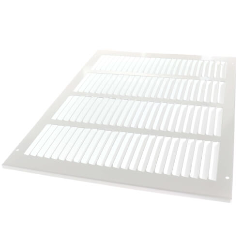 HART & COOLEY Hart & Cooley 43337 16 x 12 White Sidewall/Ceiling Return Air Grille 672 Series