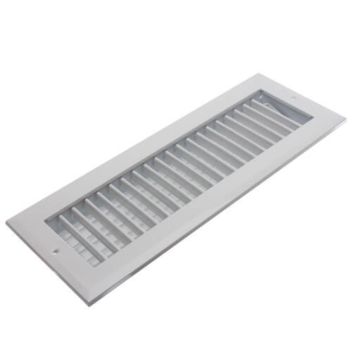 HART & COOLEY Hart & Cooley 22456 A618MS 14 x 4 White Sidewall/Ceiling Register