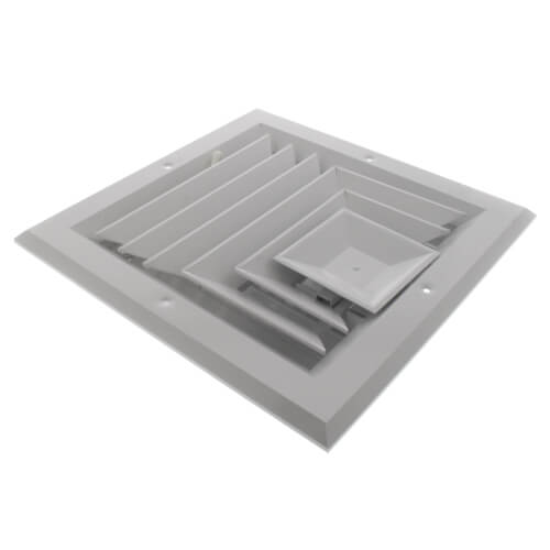HART & COOLEY Hart & Cooley 50711 8 x 8 White Ceiling Diffuser A503MS Series