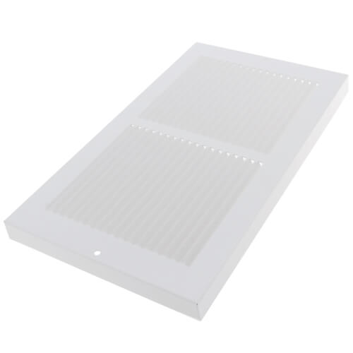 HART & COOLEY Hart & Cooley 43644 12 x 6 White Baseboard Return Air Grille (657 Series)