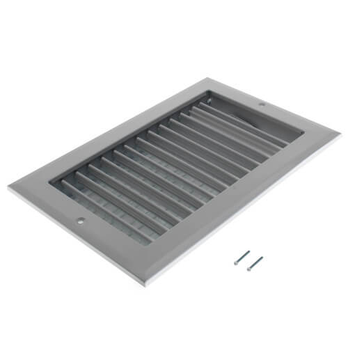 HART & COOLEY Hart & Cooley 22447 10 x 6 White Sidewall/Ceiling Register