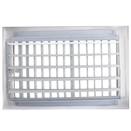 HART & COOLEY Hart & Cooley 22447 10 x 6 White Sidewall/Ceiling Register