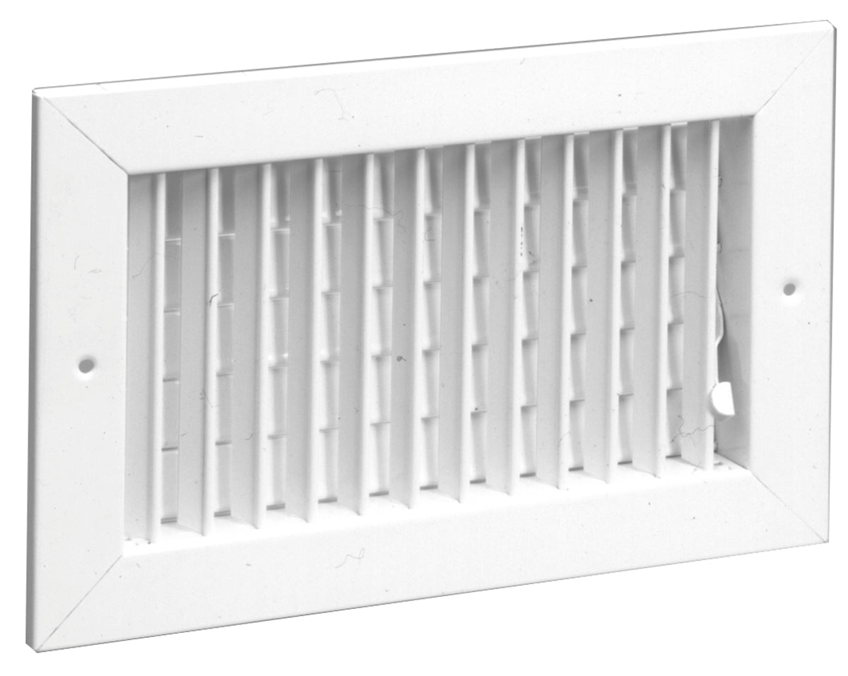 HART & COOLEY Hart & Cooley 75051 24 x 12 Wall Opening Size White Commercial Supply Register