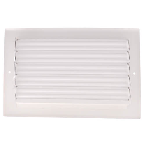 HART & COOLEY Hart & Cooley 703909 10 x 6 Wall Opening Size White Two-Way Steel Sidewall/Ceiling Register
