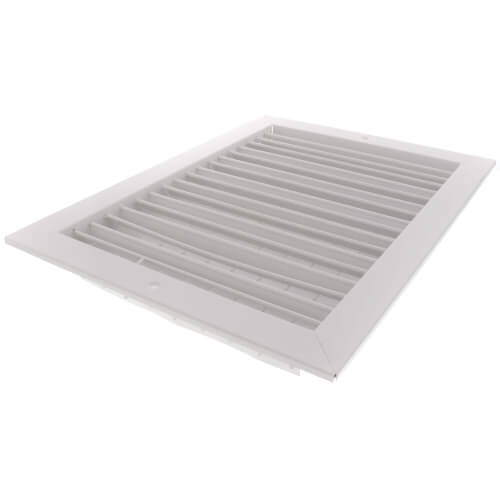 HART & COOLEY Hart & Cooley 75020 14 x 10 Wall Opening Size White Commercial Supply Register 821 Series