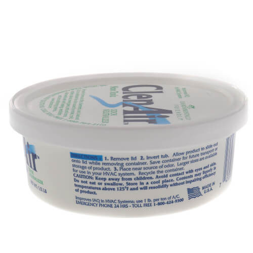 NU-CALGON Nu-Calgon 61002 ClenAir Odor Neutralizer Gel Tub 0.5 lb