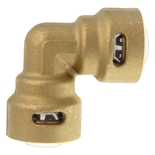 PARKER Parker Hannifin 777144 3/8 in ZoomLock PUSH Removable 90-Degree Elbow PZKPR-90E6