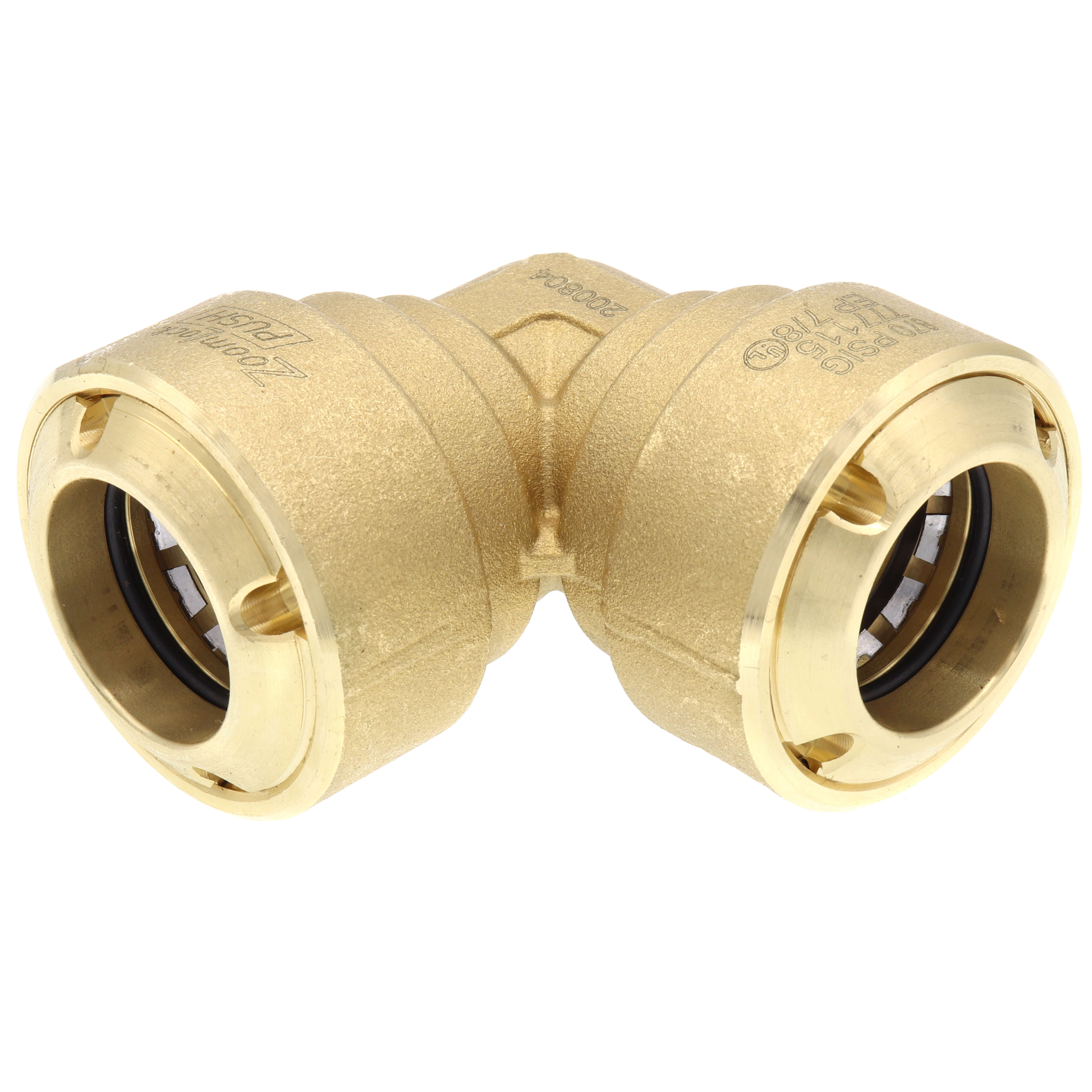 PARKER Parker Hannifin 777115 7/8 ZoomLock PUSH R410A Optimized 90-Degree Elbow PZKP-90E14-HNBR