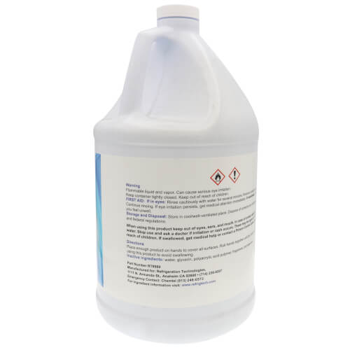 REFRIGERATION TECHNOLOGIES Refrigeration Technologies RT8989 70% Alcohol Hand Clean Gel Gal
