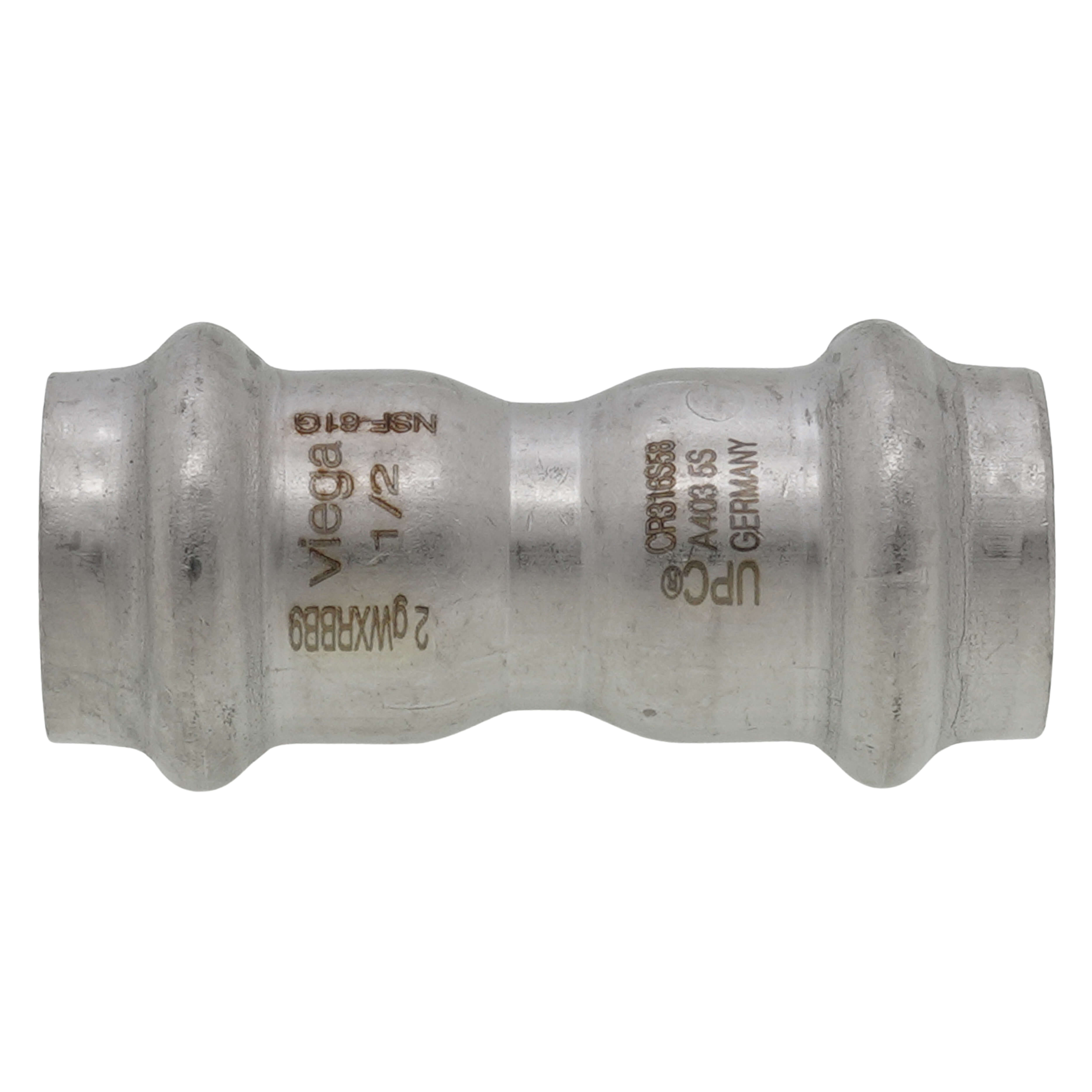 VIEGA Viega 81005 1/2 ProPress 316 Stainless Steel Union