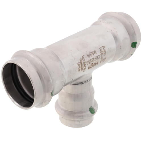 VIEGA Viega 80650 1 x 1 x 3/4 ProPress 316 Stainless Steel Tee