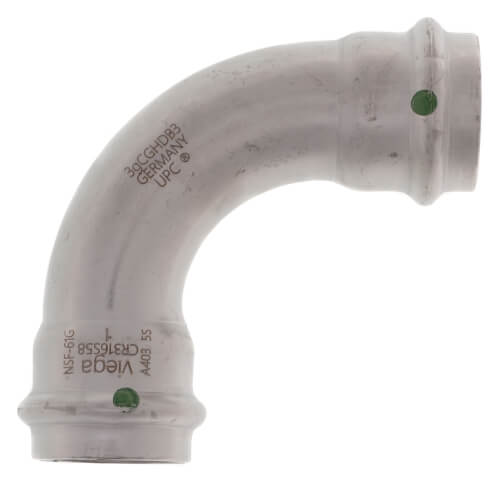 VIEGA Viega 80410 1 ProPress Stainless Steel 90-Degree Elbow w/ EPDM Seal
