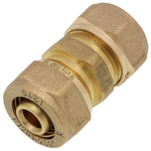 WATTS Watts 81010716 RadiantPEX-AL 1/2 in. Compression Brass Coupling