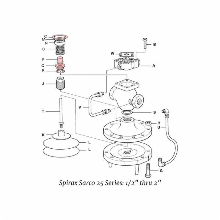 SPIRAX SARCO 57138 AIR CLEANER REPLACEMENT PARTS